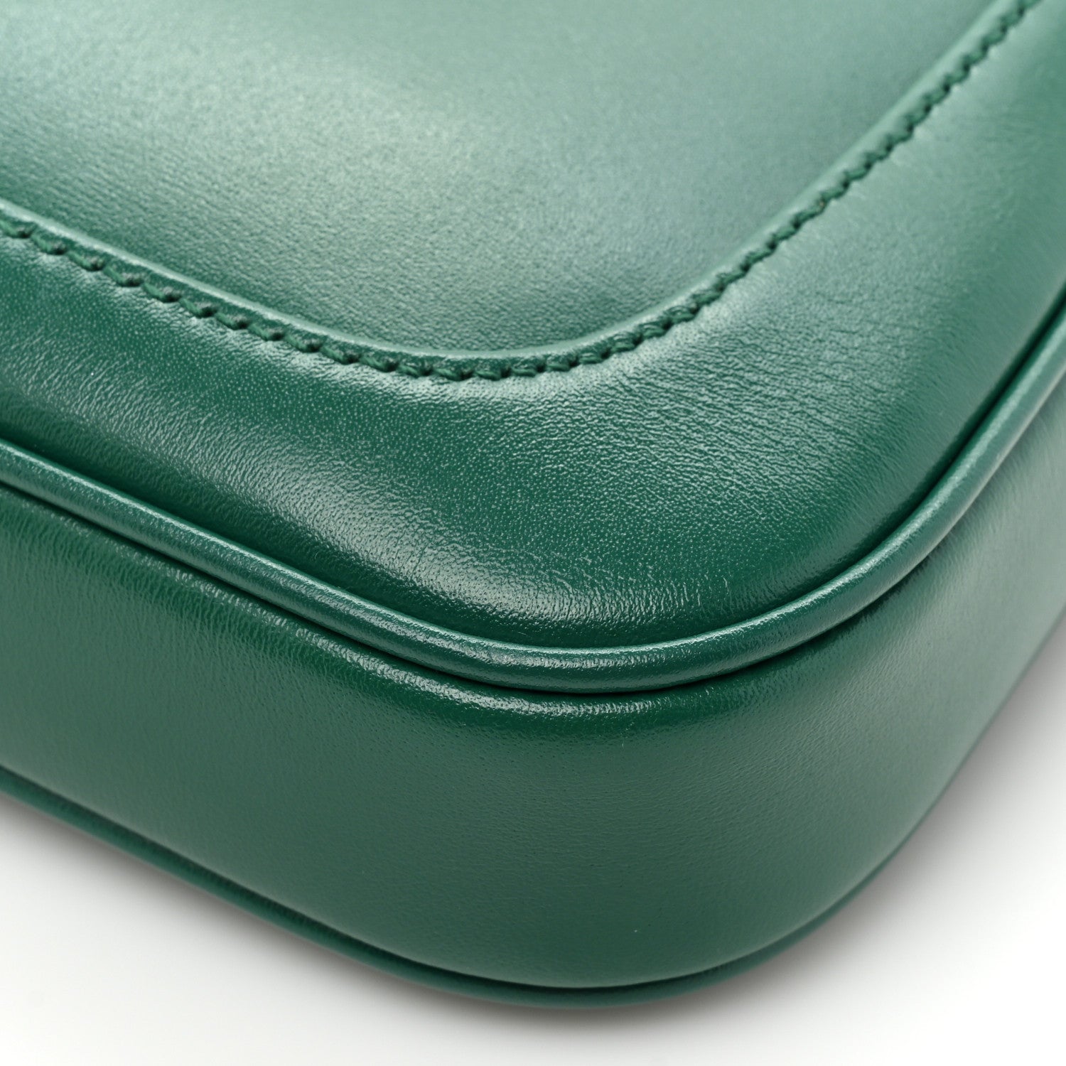 Gucci Boarded Dyana Lux Calfskin Mini Jackie 1961 Hobo Emerald 9 of 9