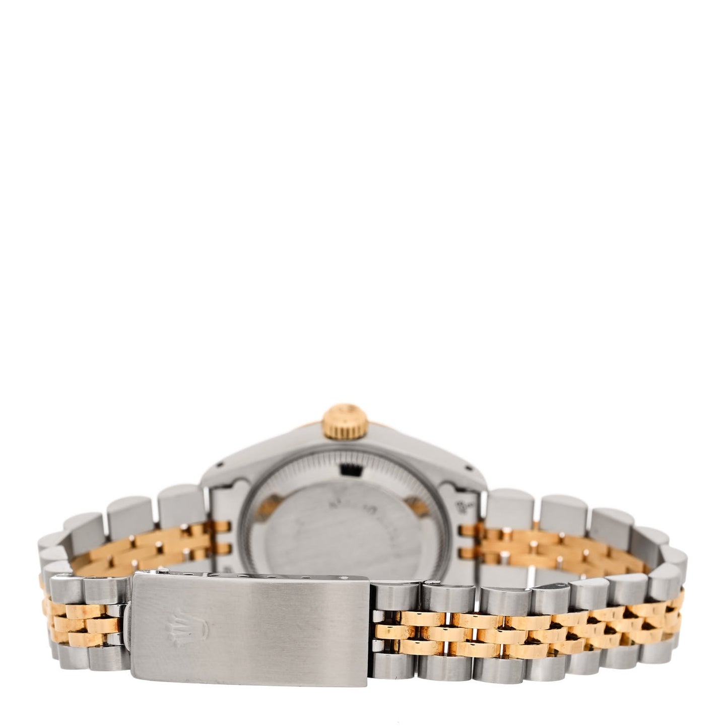 Stainless Steel 18K Yellow Gold Diamond 26mm Oyster Perpetual Datejust Watch Champagne 69173