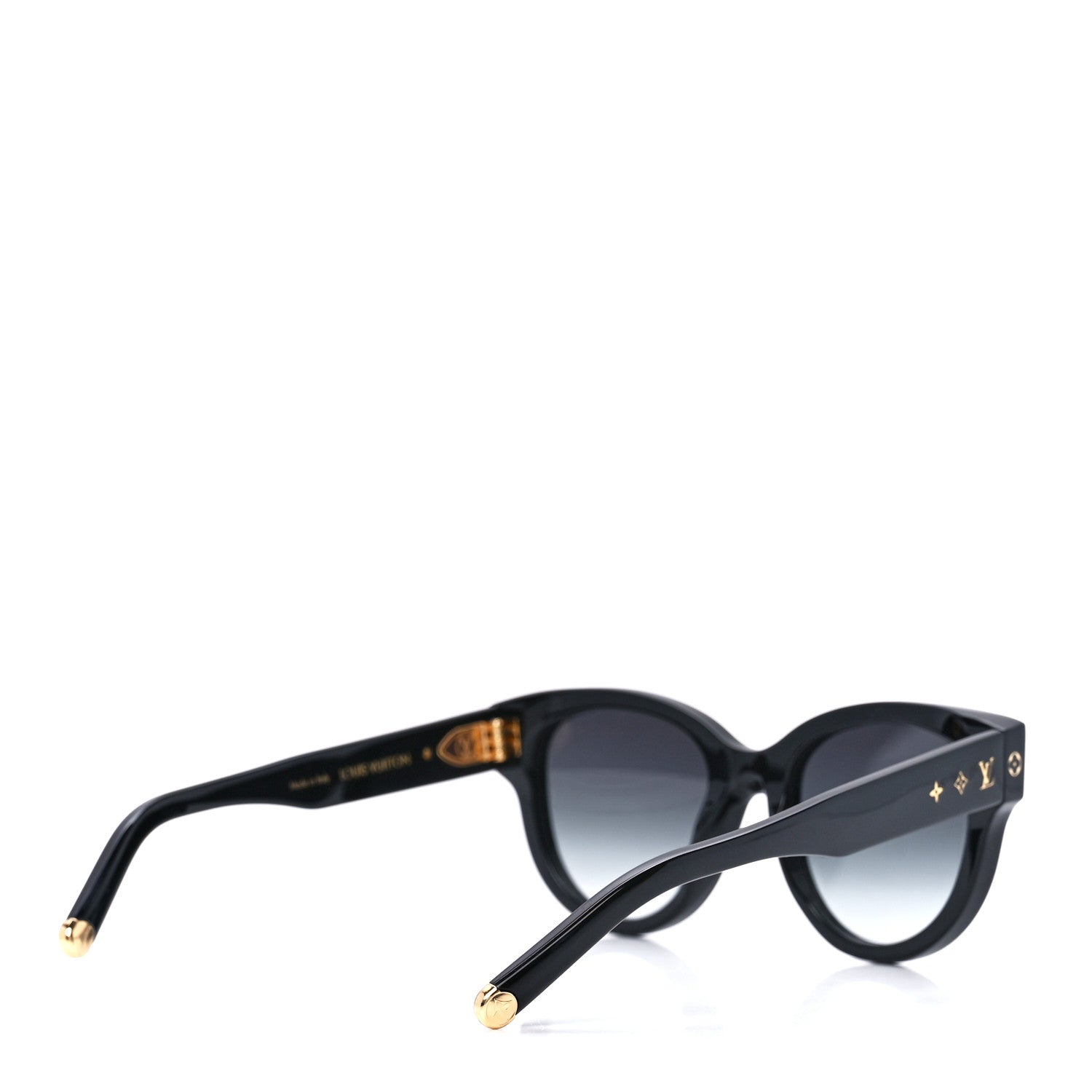 Louis Vuitton Acetate My Monogram Square Sunglasses Z1526W Black 4 of 8
