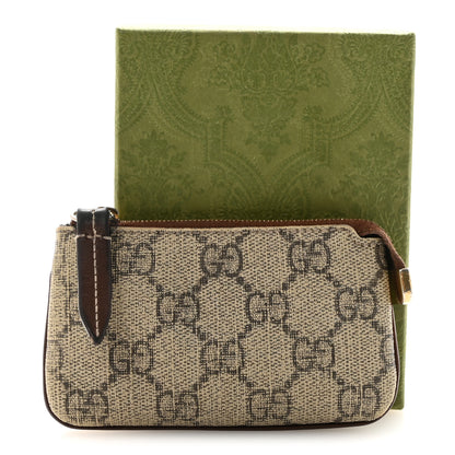 Gucci GG Supreme Monogram Key Case Brown 8 of 8