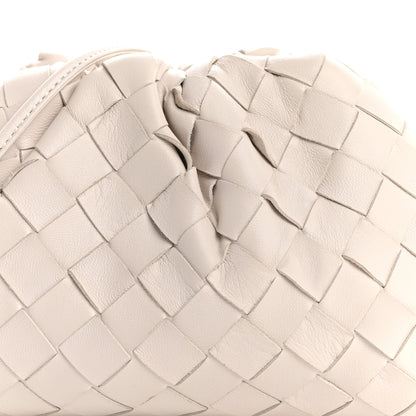 Bottega Veneta Nappa Intrecciato The Mini Pouch Chalk Chalk 8 of 10