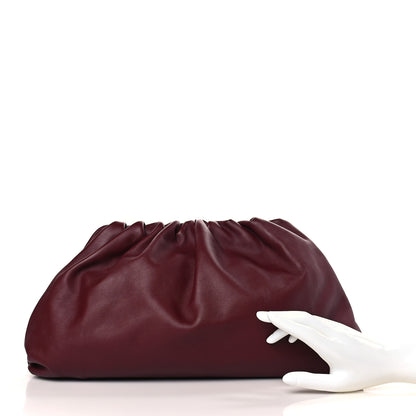 Bottega Veneta Smooth Butter Calf The Pouch Oversized Clutch Bordeaux 2 of 8