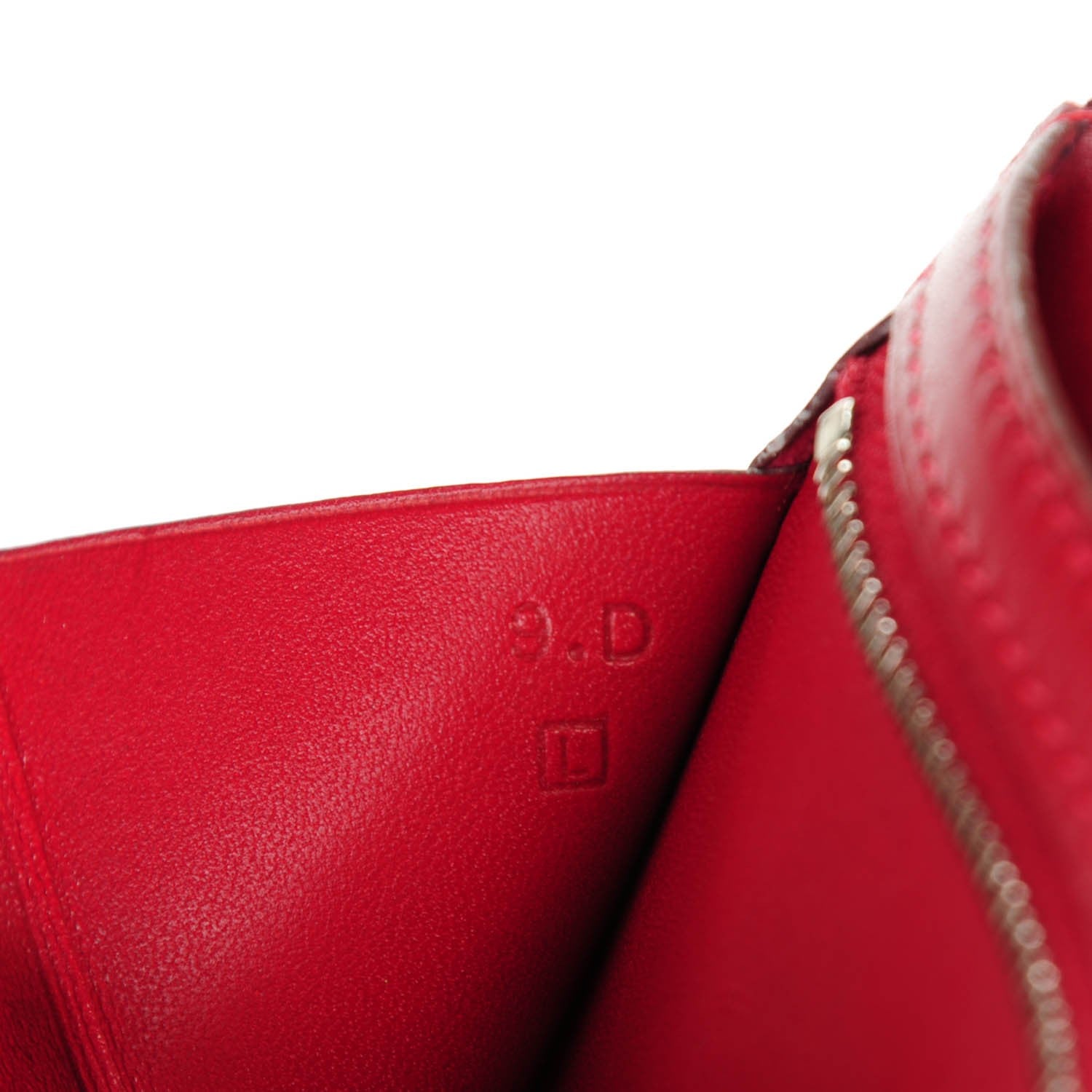 Hermes Box Bearn Gusset Wallet Rouge Vif 7 of 7