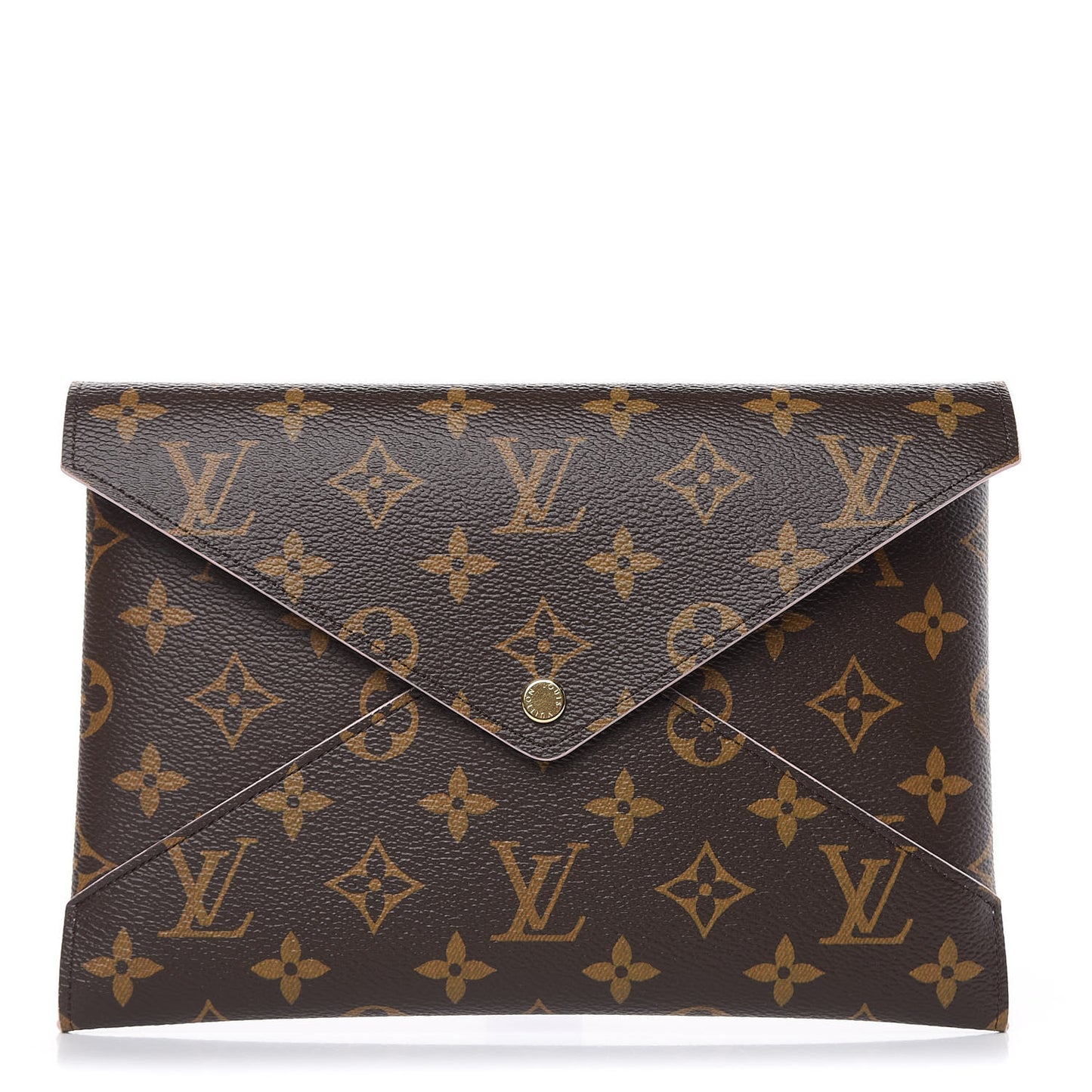 Monogram Large Kirigami Pochette Insert Rose Ballerine