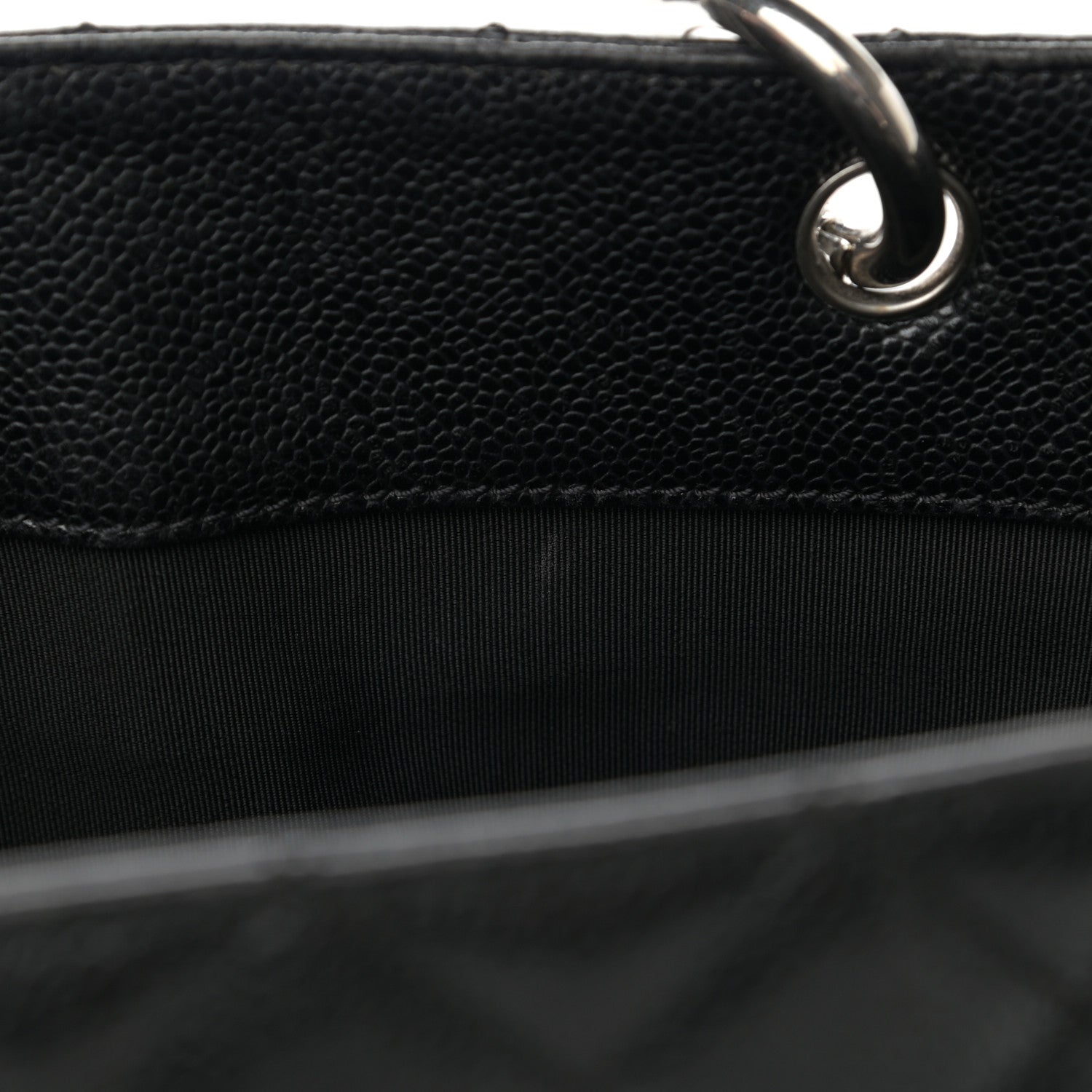 Chanel Caviar Quilted Grand Shopping Tote GST Black 14 of 19
