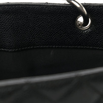 Chanel Caviar Quilted Grand Shopping Tote GST Black 14 of 19