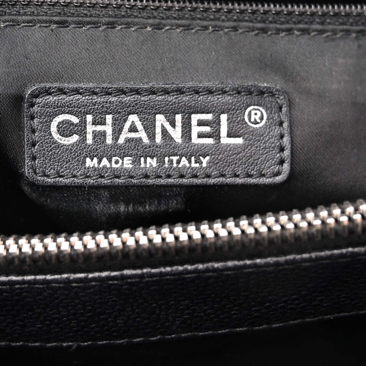 Chanel Caviar Quilted Grand Shopping Tote GST Black 6 of 11