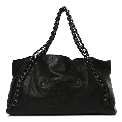 Chanel Calfskin East West Modern Chain Tote Black 2 of 26