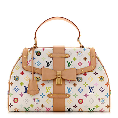 Louis Vuitton Monogram Multicolor Murakami Eye Love You White 1 of 12
