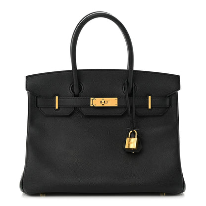 Hermes Epsom BIRKIN 30 Black 1 of 15