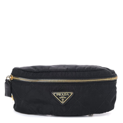 Prada Tessuto Nylon Chain Belt Bag Black 1 of 7