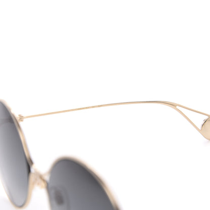 Gucci Round Pearl Tip Sunglasses GG0253S Gold 6 of 7