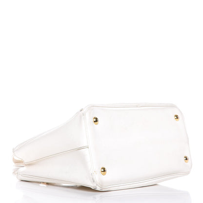 Prada Saffiano Lux Medium Tote Talco 4 of 29