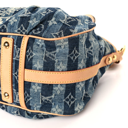 Louis Vuitton Denim Raye Porte Epaule MM 8 of 8