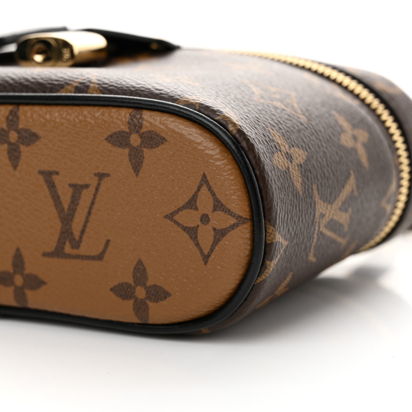 Reverse Monogram Vanity Chain Pouch