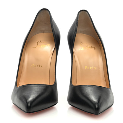 Christian Louboutin Shiny Nappa Pigalle Follies 100 Pumps 37 Black 2 of 8