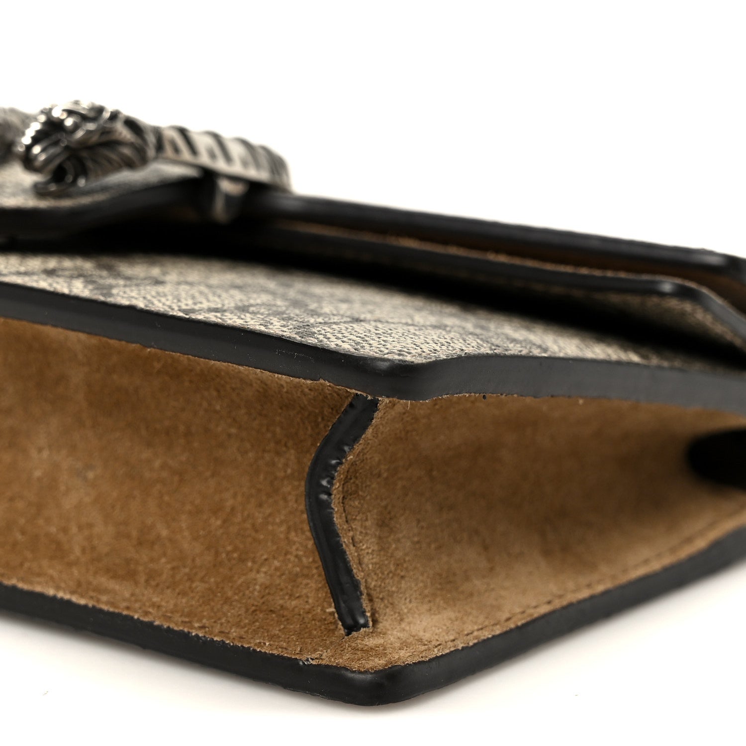 Gucci GG Supreme Monogram Super Mini Dionysus Shoulder Bag Taupe 8 of 9