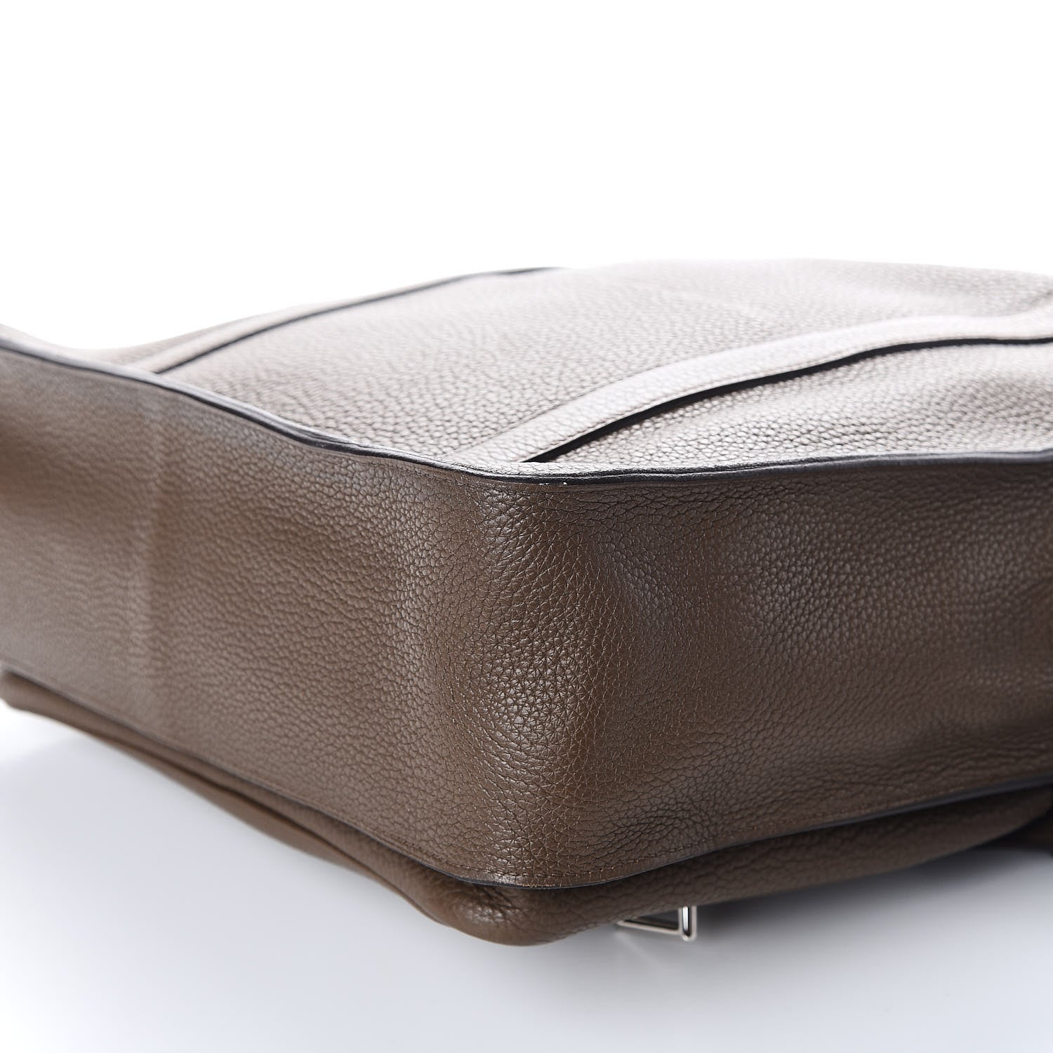 Hermes Taurillon Clemence Steve Caporal Messenger Cacao 5 of 8