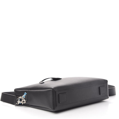 Saint Laurent Calfskin Bold Briefcase Black 4 of 10