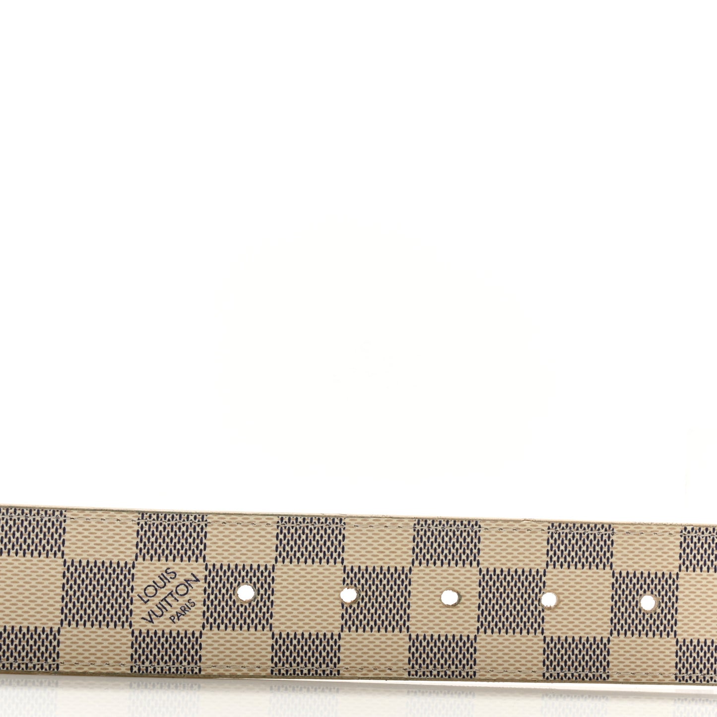 Damier Azur LV Initiales Belt 80 32