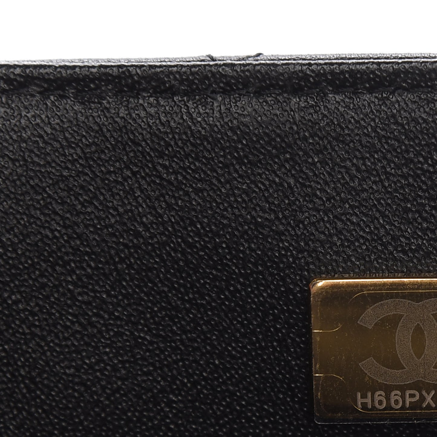 Lambskin Quilted Mini Top Handle Rectangular Flap Black