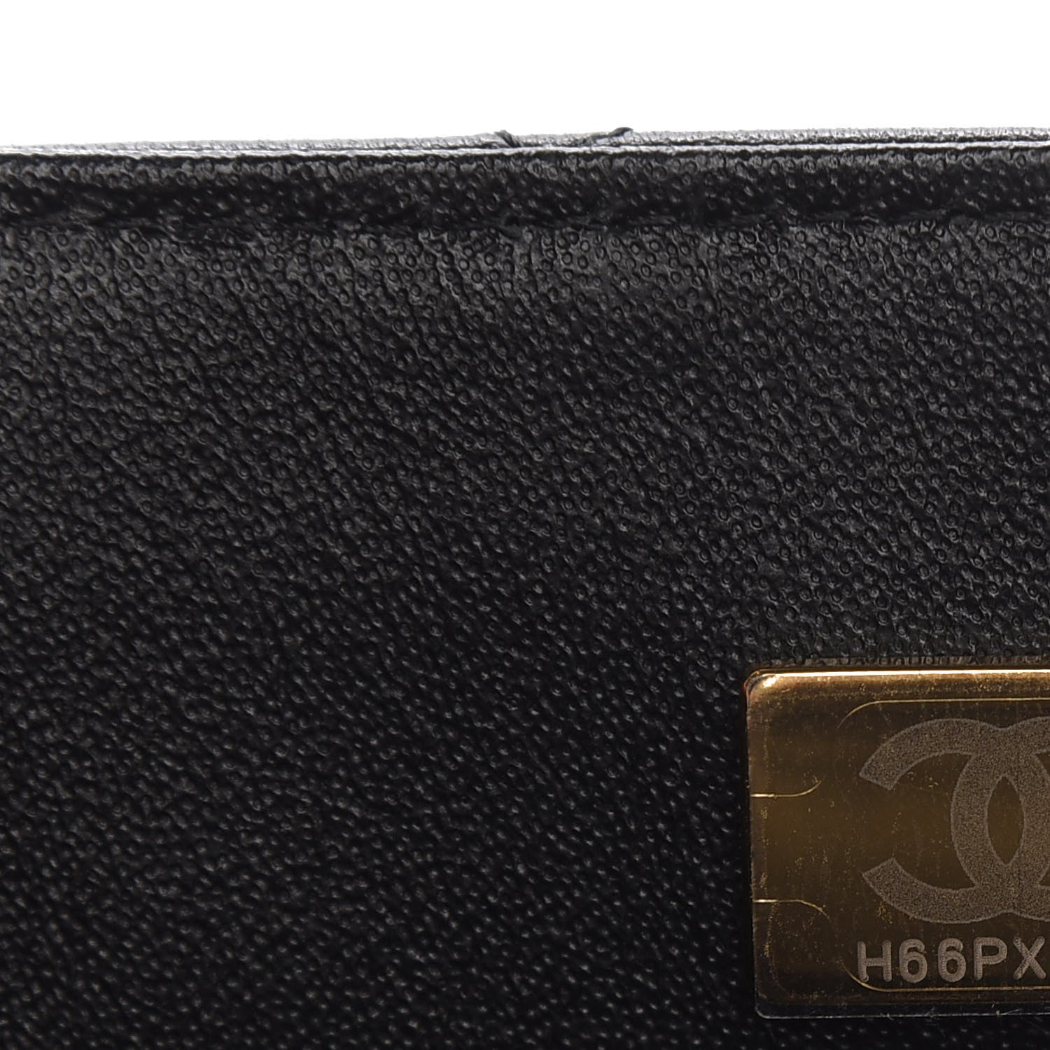Chanel Lambskin Quilted Mini Top Handle Rectangular Flap Black 7 of 11