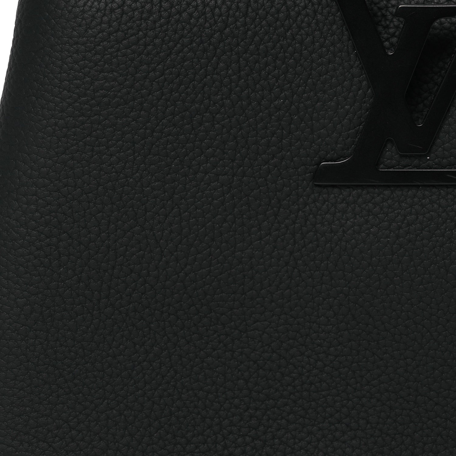 Louis Vuitton Taurillon Capucines East West Mini Matte Black 8 of 17