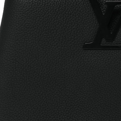 Louis Vuitton Taurillon Capucines East West Mini Matte Black 8 of 17