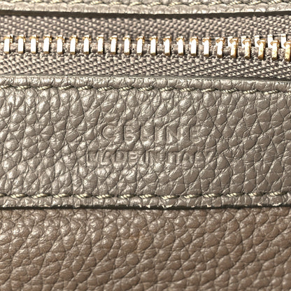 Celine Soft Grained Calfskin Small Belt Cabas Phantom Taupe 6 of 12