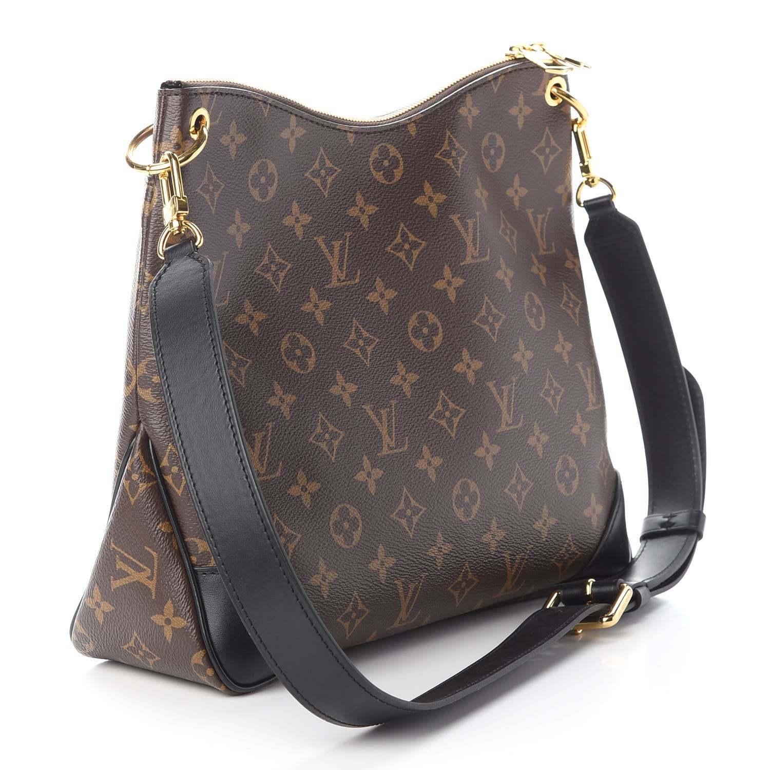 Louis Vuitton Monogram Odeon MM Black 3 of 8