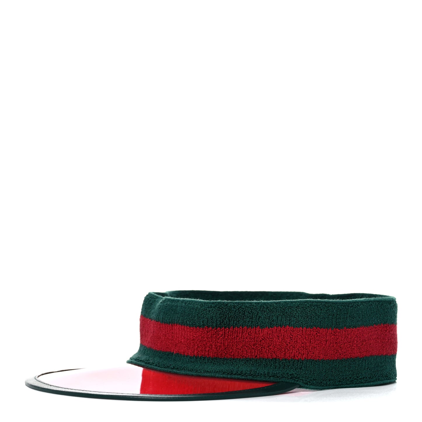 Vinyl Web Visor L Green Red