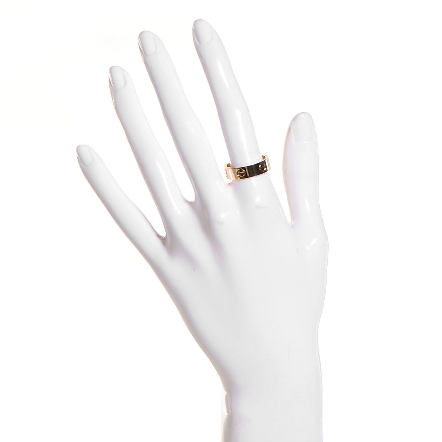 18K Yellow Gold 5.5mm LOVE Ring 56 7.5