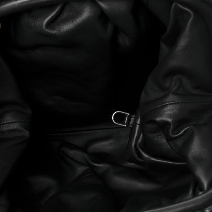 Bottega Veneta Nappa Maxi Intreccio The Pouch Oversized Clutch Black 4 of 5