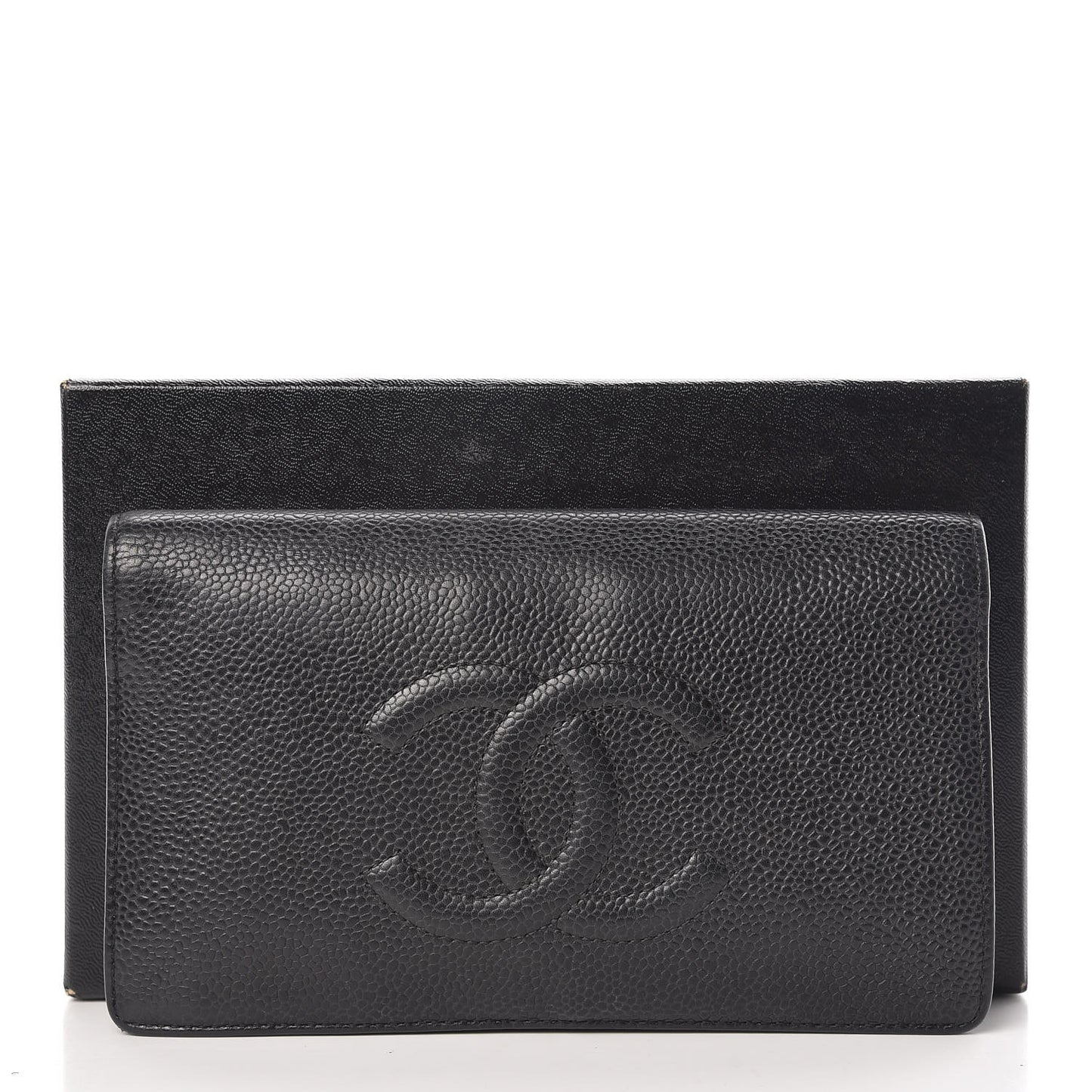 Caviar Timeless CC Yen Wallet Black