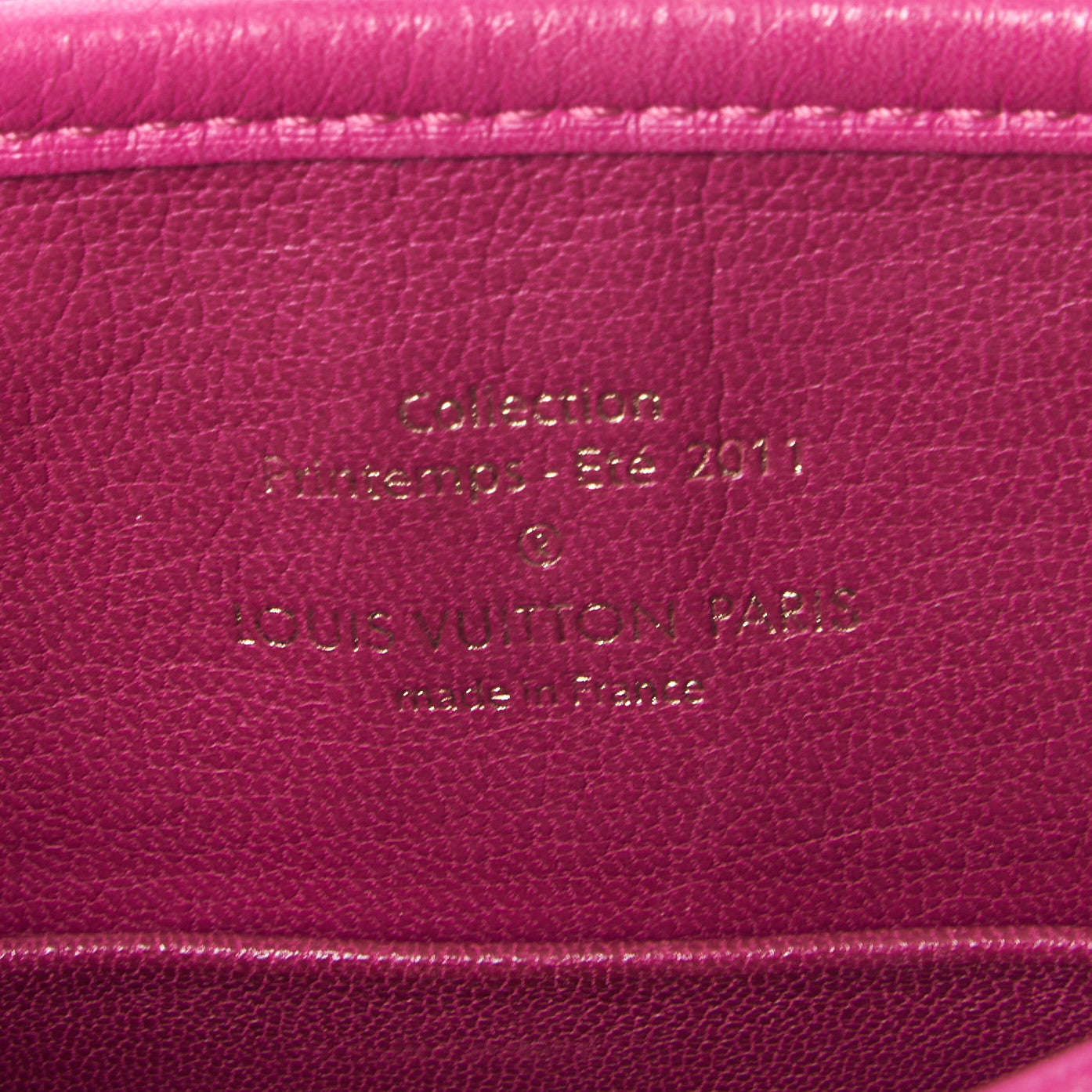 Louis Vuitton Cuir Art Deco Trapeze Prune Cyclamen 8 of 8