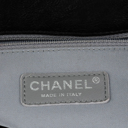 Chanel Washed Lambskin Quilted Maxi Chain Around Flap Black 5 of 7