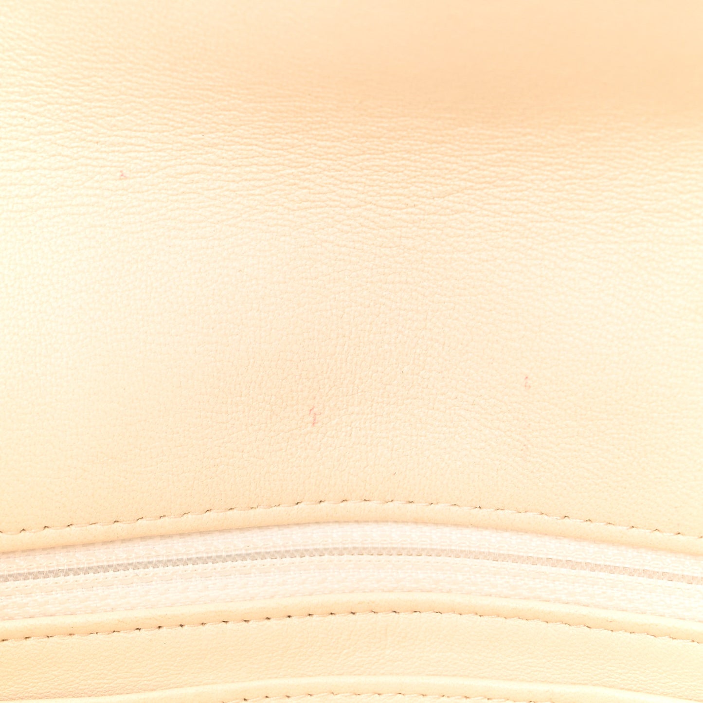 Calfskin Wool Woven Flap White Black