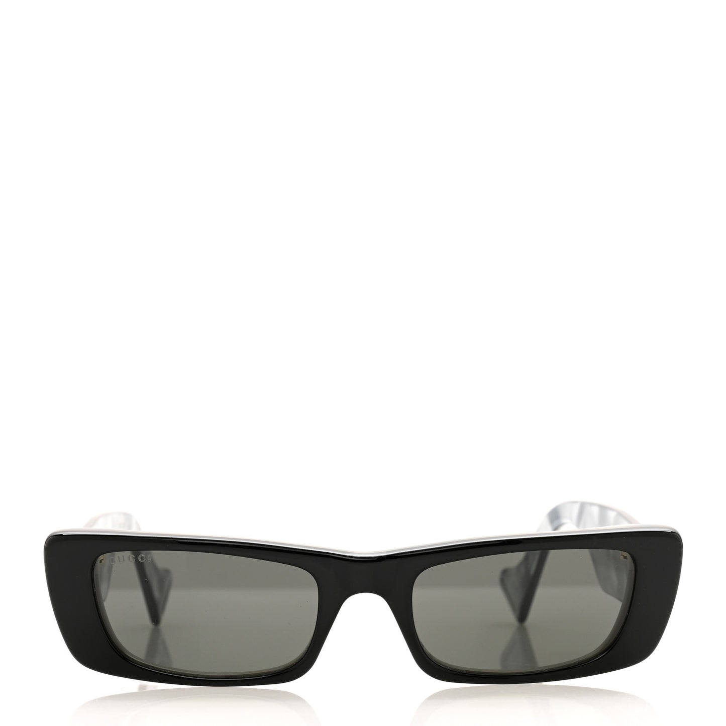 Acetate Rectangular Sunglasses GG0516S Black