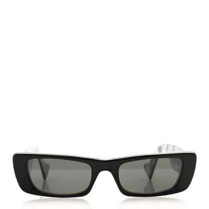 Gucci Acetate Rectangular Sunglasses GG0516S Black 3 of 9