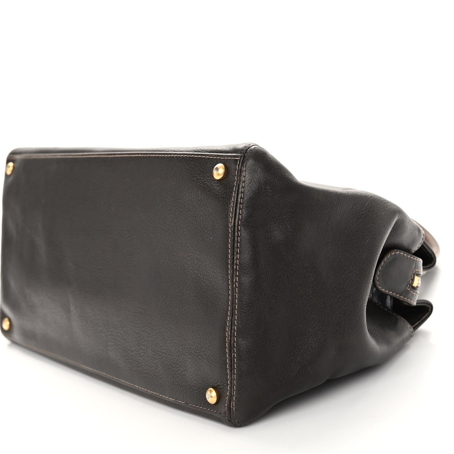 Chanel Calfskin CC Shoulder Bag Brown 9 of 9