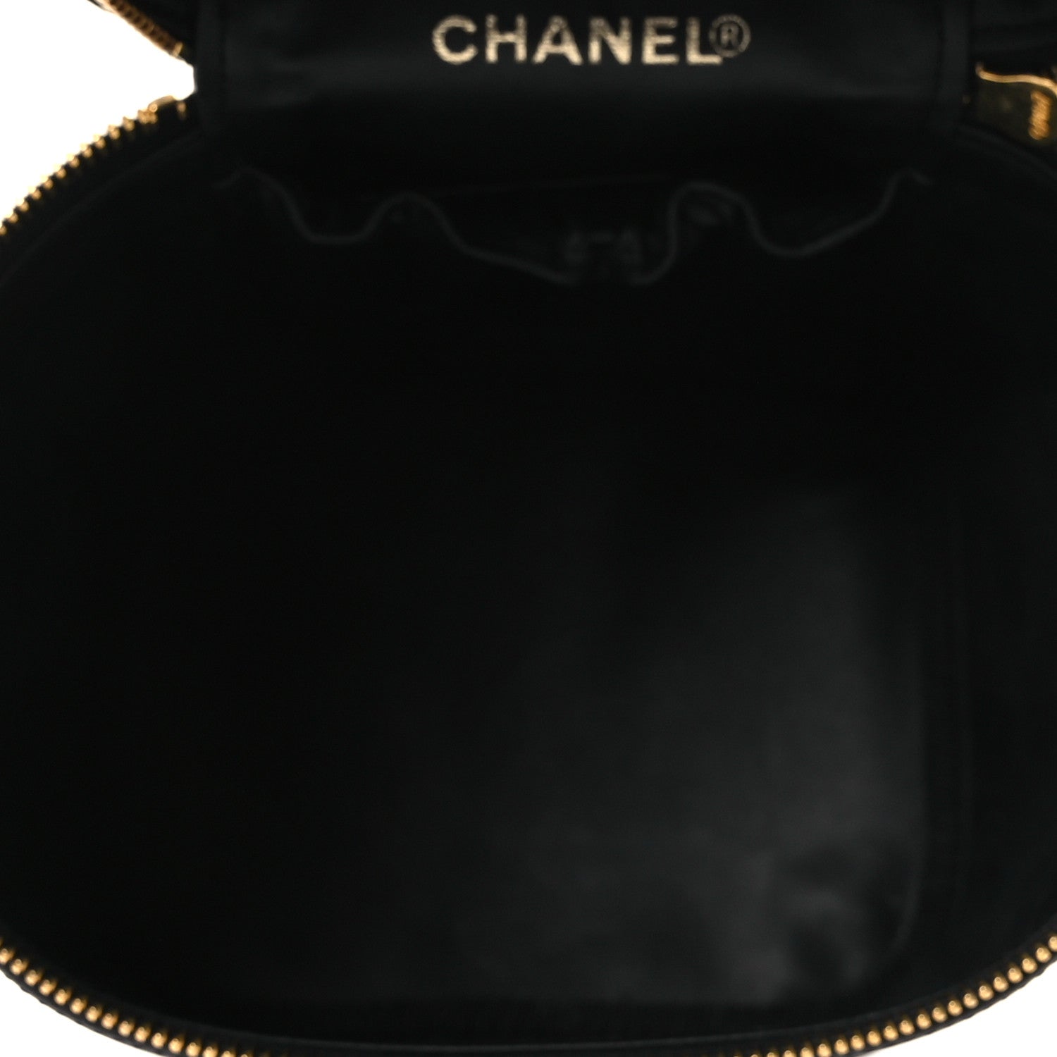 Chanel Caviar Vanity Cosmetic Case Black 5 of 11