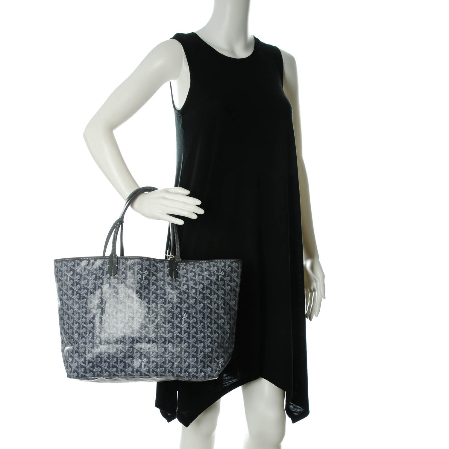 Goyard Goyardine Saint Louis PM Grey 2 of 7
