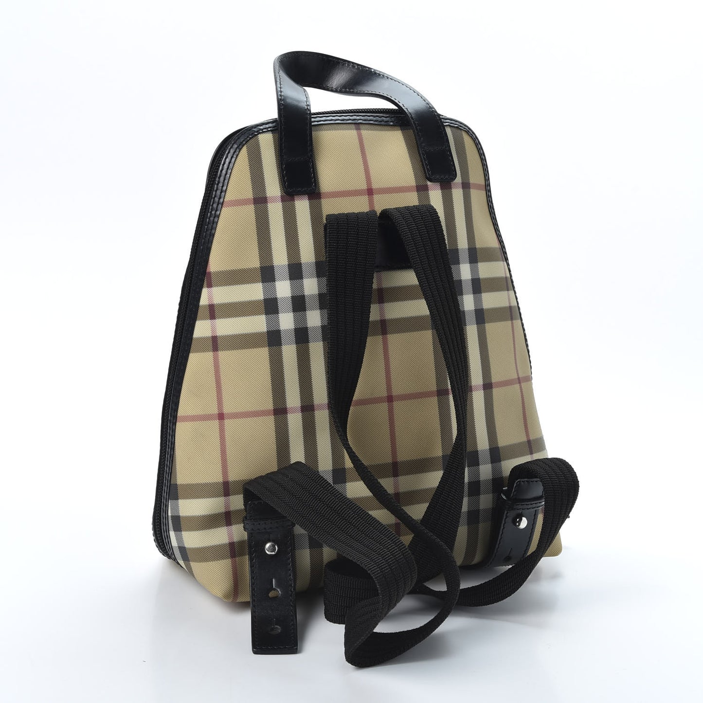 House Check Backpack Black