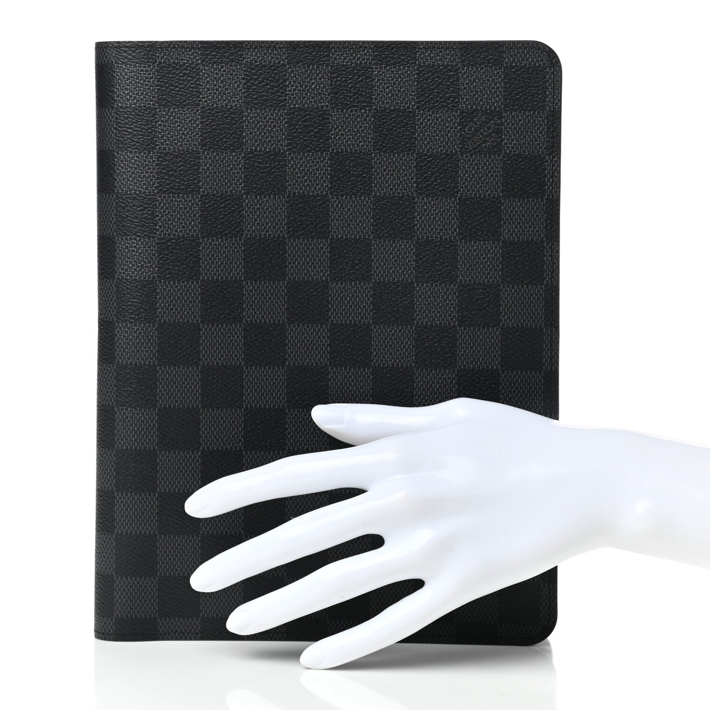 Damier Graphite Desk Agenda Cover