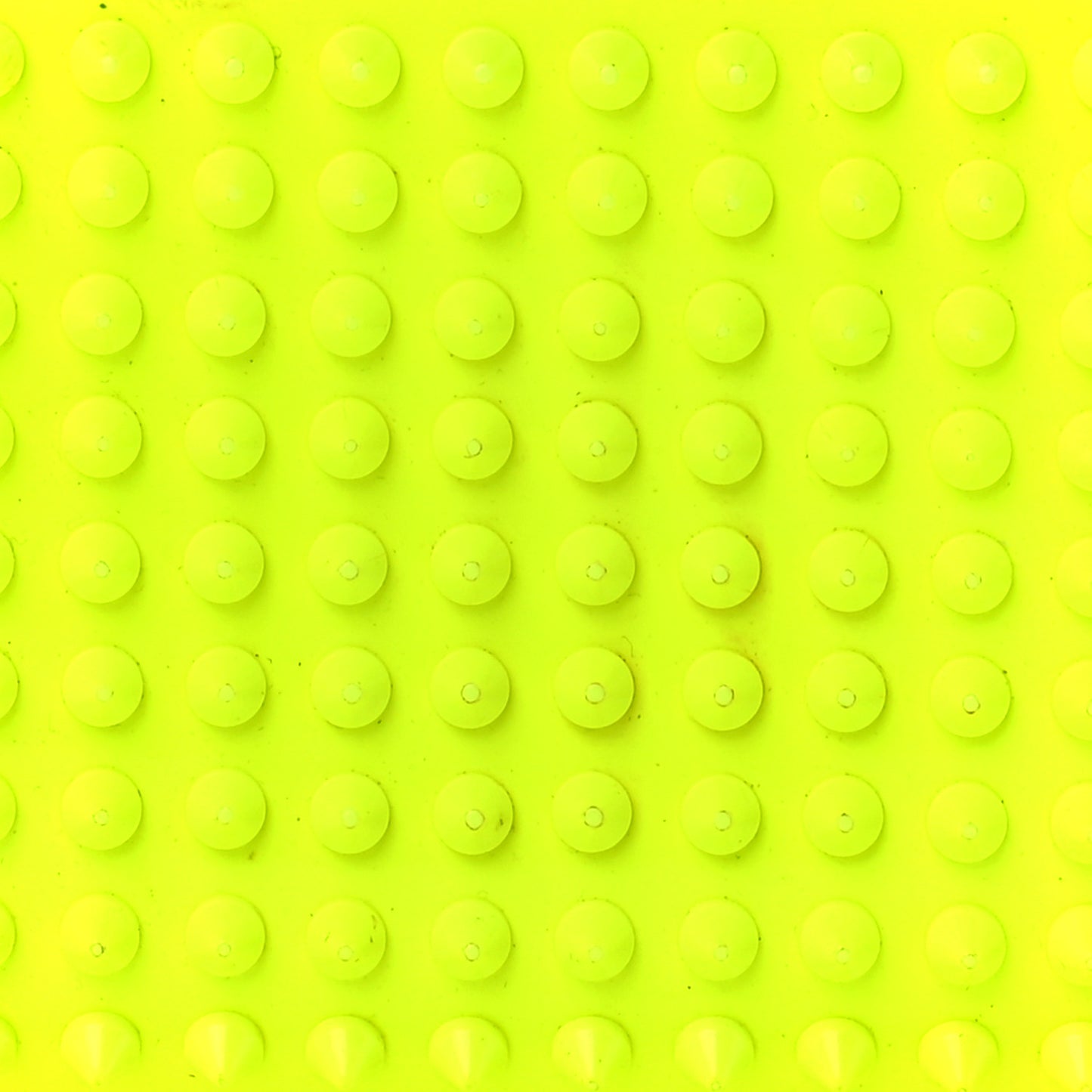 Patent Panettone Spiked Zip Around Wallet Neon Yellow