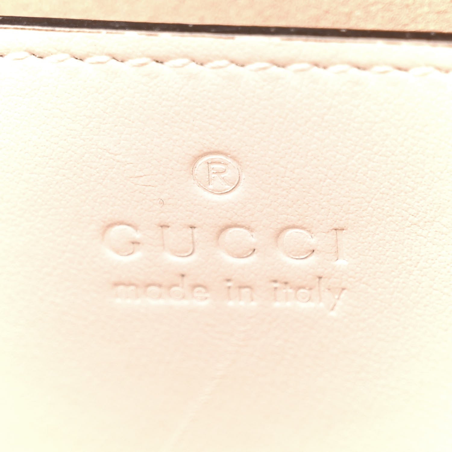 Gucci Calfskin Matelasse Aria Small GG Marmont Chain Shoulder Bag Mystic White 6 of 12