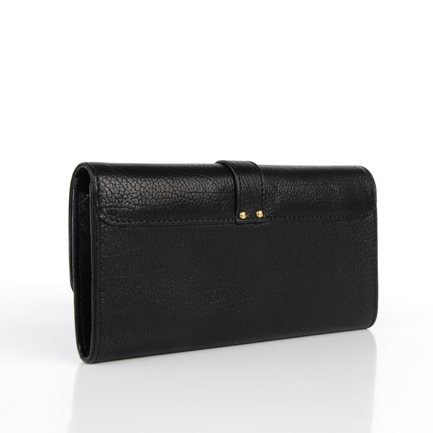 Chloe Calfskin Aurore Wallet Black 3 of 8