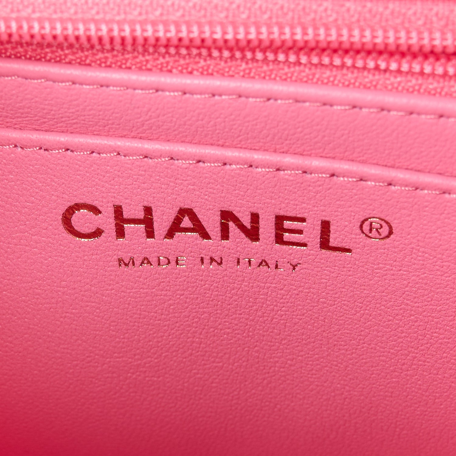 Chanel Lambskin Quilted Mini Top Handle Rectangular Flap Pink 6 of 11