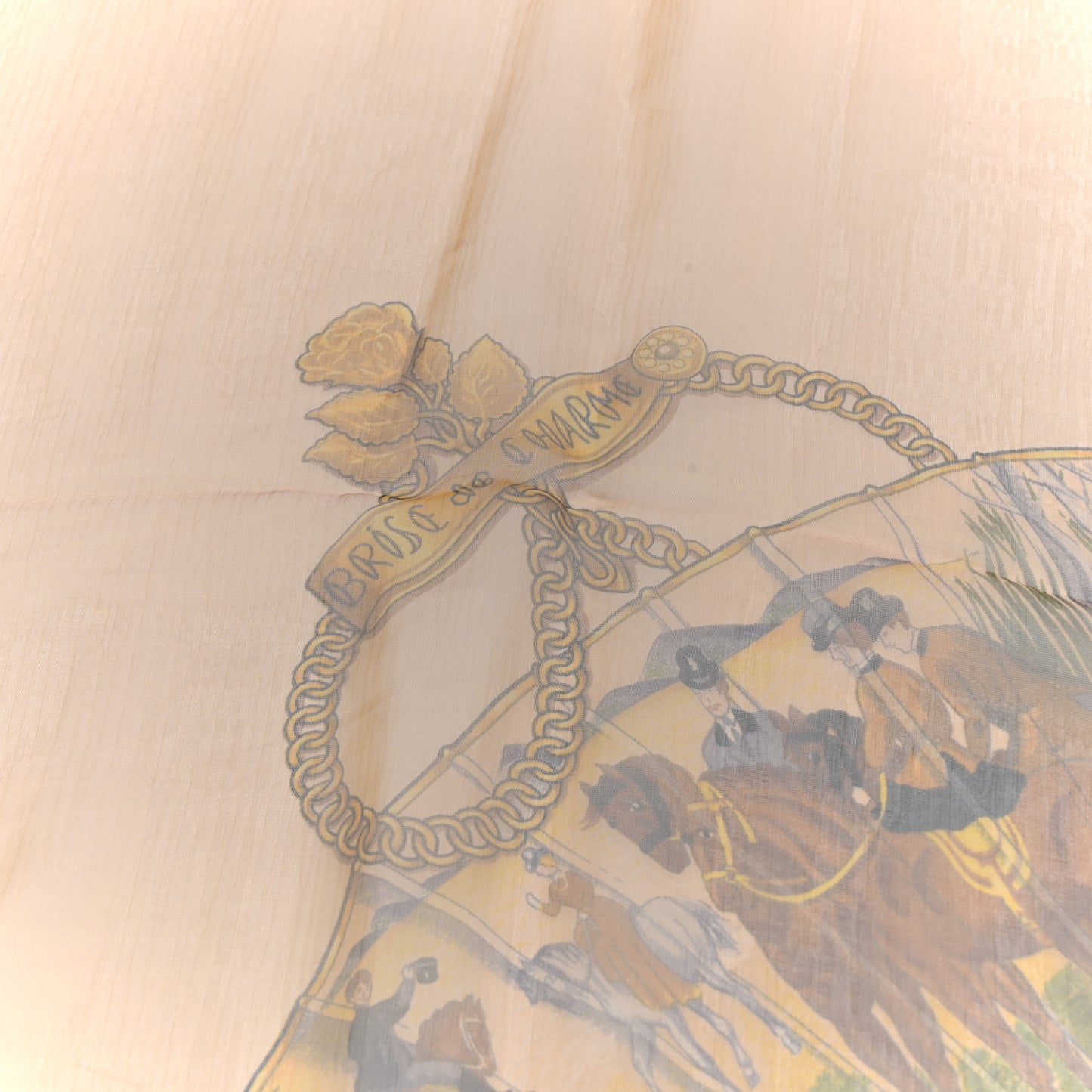 Mousseline Silk Brise De Charme Scarf 140