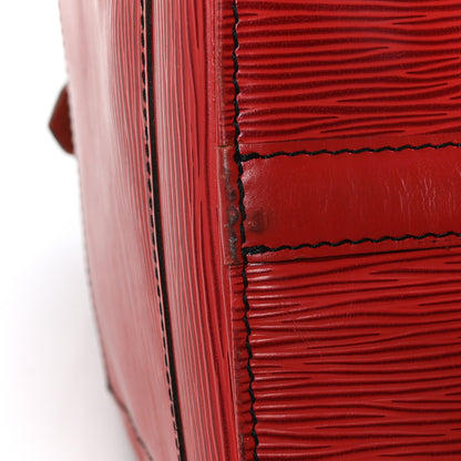 Louis Vuitton Epi Keepall 45 Castillan Red 11 of 11
